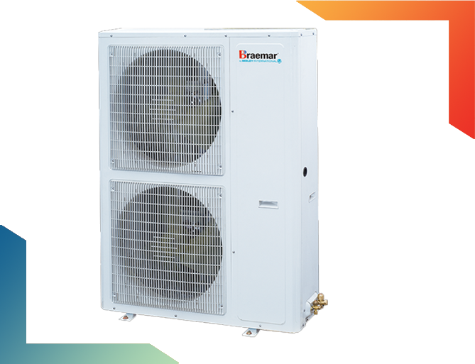 braemar addon cooling outdoor unit framed -